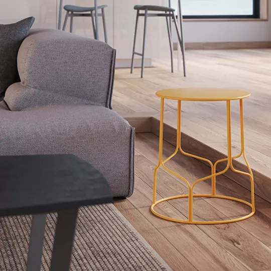 CARRIER Virgule low stool H45cm - 32 colors