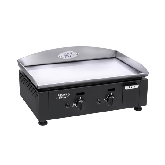 ROLLER GRILL Plancha 600 Gas 60x40cm PLI600GN black