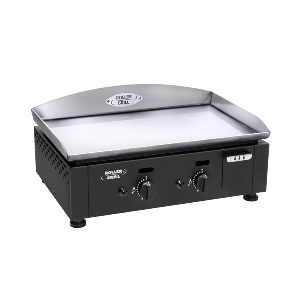 ROLLER GRILL Plancha 600 Gas 60x40cm PLI600GN black