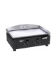 ROLLER GRILL Plancha 600 Gas 60x40cm PLI600GN black