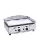ROLLER GRILL Plancha 600 Gas 60x40cm PLI600GI stainless steel plate