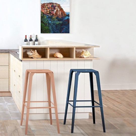 CARRIER Valence snack bar stool - 32 colors 2 heights