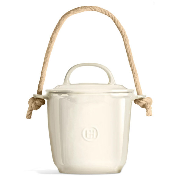 EMILE HENRY ceramic compost bucket - 2 colors