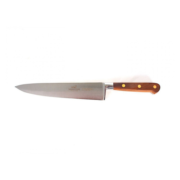 SABATIER black walnut Sarlat block and 5 Périgord kitchen knives