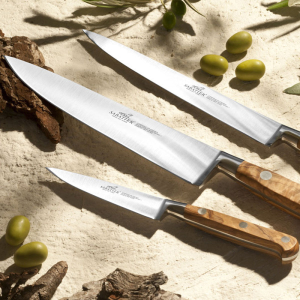 SABATIER kitchen knife Ideal Provencao wood - 16 models