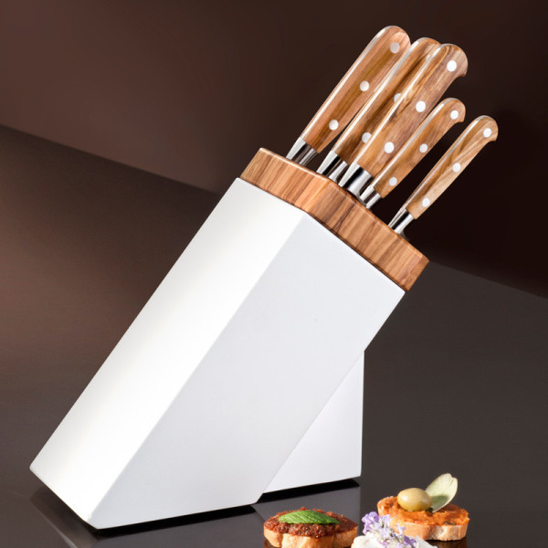 SABATIER Arles block and 5 kitchen knives