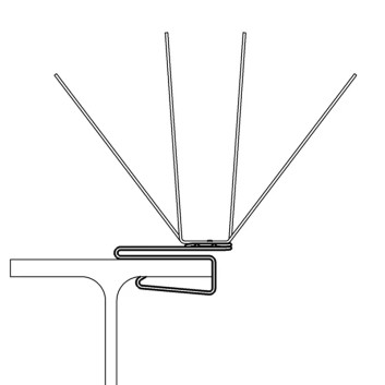 Oisipic anti-volatile picks for IPN beam - 4 sizes