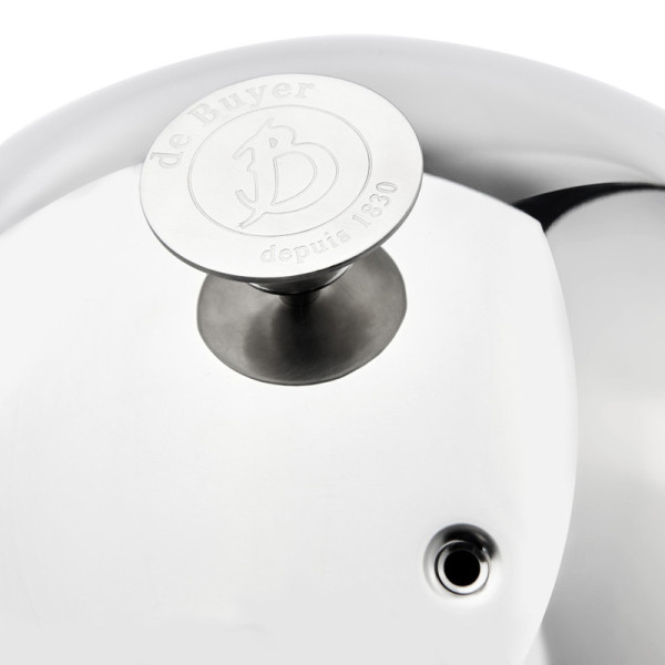 De Buyer stainless steel bell for plancha