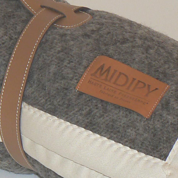 Midipy grey High Virgin Wool Blanket