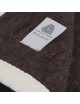 Midipy Chocolate Blanket 100% Virgin Wool