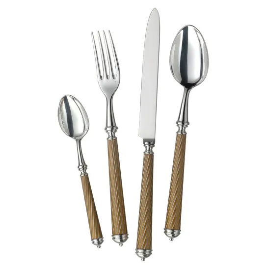 ALAIN SAINT JOANIS Silver Cable Cutlery - 2 colors