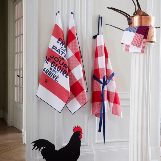 Le Jacquard Français Elysée cotton apron