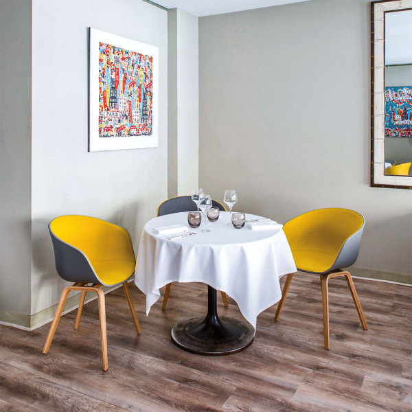 Le Jacquard Français Tablecloth Offer White cotton - 3 dimensions