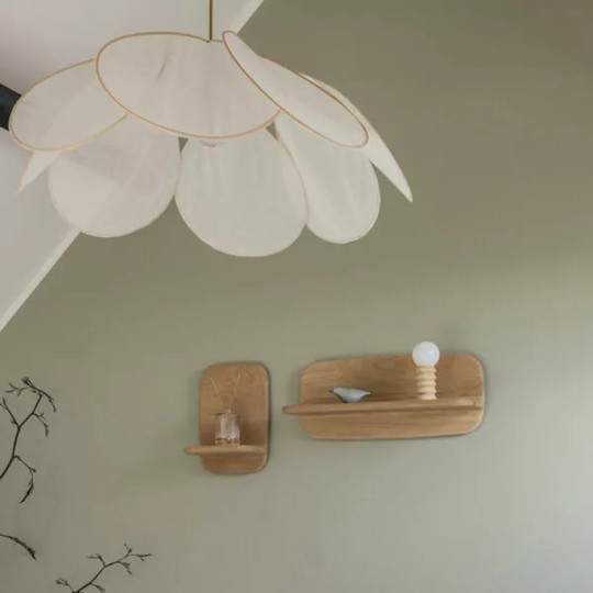 Drugeot Manufacture Téhème solid oak shelf - 2 sizes and 2 shades