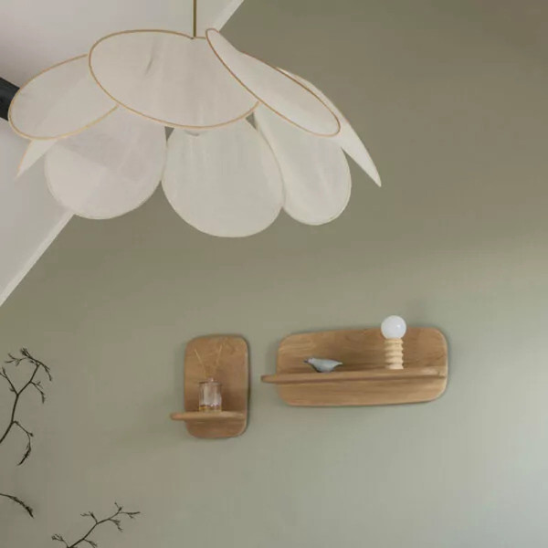 Drugeot Manufacture Téhème solid oak shelf - 2 sizes and 2 shades