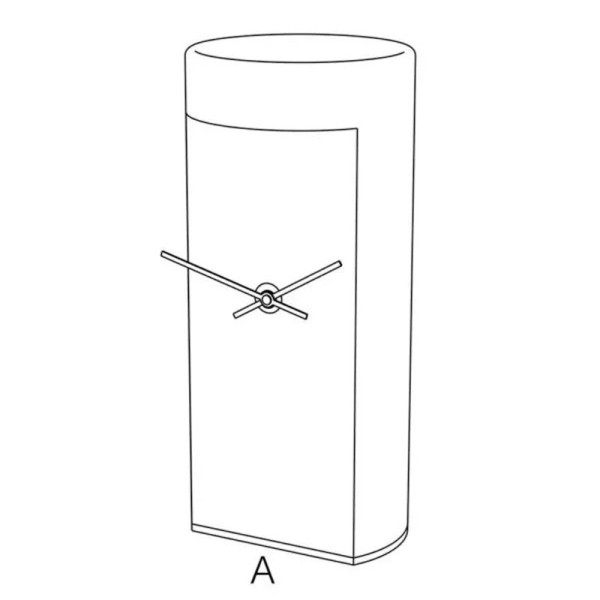 Drugeot Manufacture Carmen solid oak clock - 14 colors