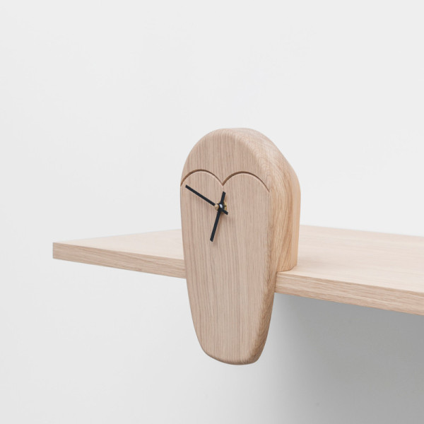 Drugeot Manufacture Hibou Owl Clock solid oak - 2 shades