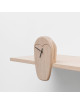 Drugeot Manufacture Hibou Owl Clock solid oak - 2 shades