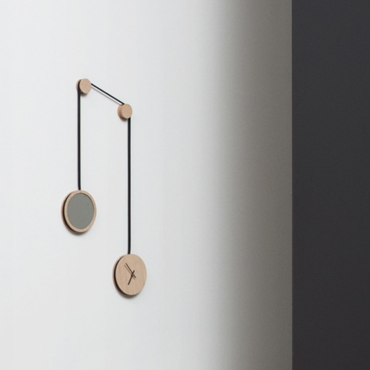 Drugeot Manufacture Solid Oak Pendulum Clock - 4 colors 2 shades