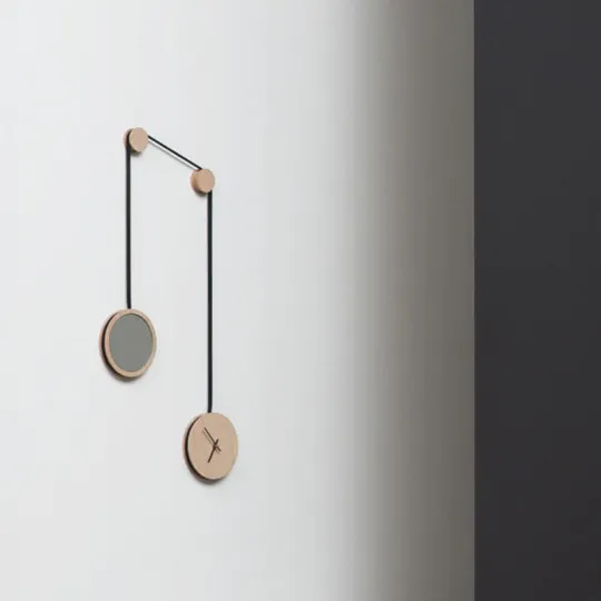Drugeot Manufacture Solid Oak Pendulum Clock - 4 colors 2 shades