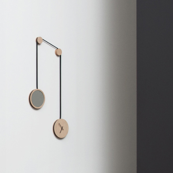 Drugeot Manufacture Solid Oak Pendulum Clock - 4 colors 2 shades