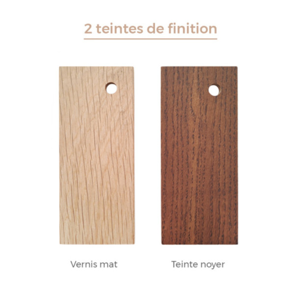 Drugeot Manufacture Tik Tok solid beech clock - 2 shades
