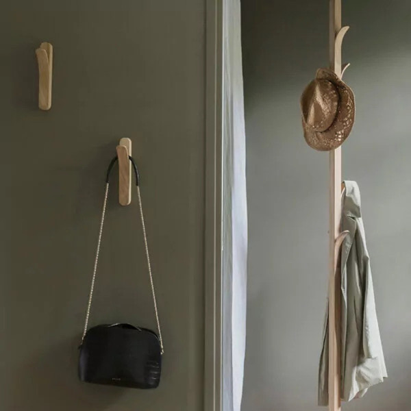 Drugeot Manufacture Hook Greffe solid oak - 3 colors 2 finishes