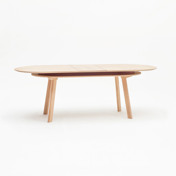 Drugeot Manufacture Parati extendable dining table solid oak - 2 sizes 14 colors 2 finishes