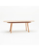 Drugeot Manufacture Parati extendable dining table solid oak - 2 sizes 14 colors 2 finishes