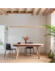 Drugeot Manufacture Parati extendable dining table solid oak - 2 sizes 14 colors 2 finishes