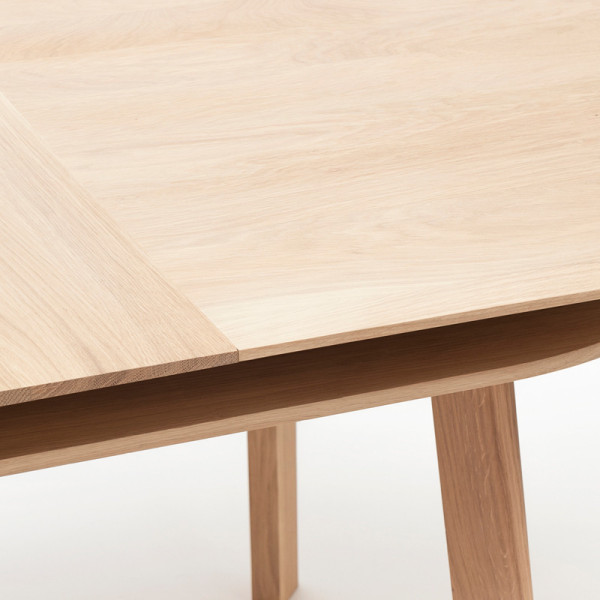 Drugeot Manufacture Parati extendable dining table solid oak - 2 sizes 14 colors 2 finishes