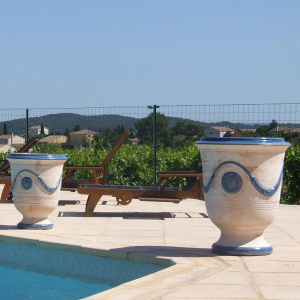 Anduze Cerused Planter Terre Figuiere - 4 sizes