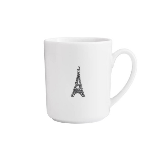 DEGRENNE porcelain mug Tour 30cl