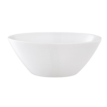 DEGRENNE Set of 6 Rivage porcelain bowls
