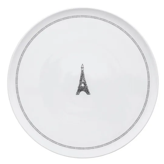 DEGRENNE Round porcelain pie dish 32cm
