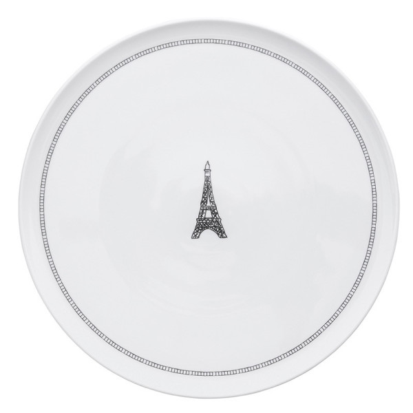 DEGRENNE Round porcelain pie dish 32cm