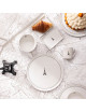 DEGRENNE Round porcelain pie dish 32cm