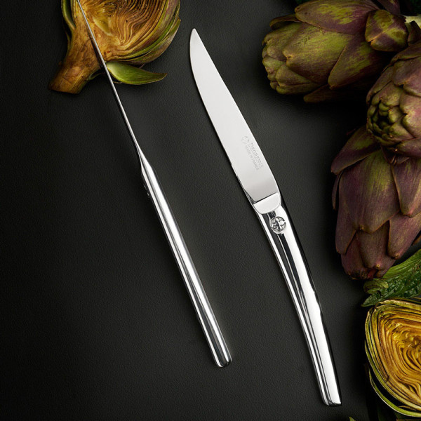 DEGRENNE Box of 6 Le Phil table and steak knives