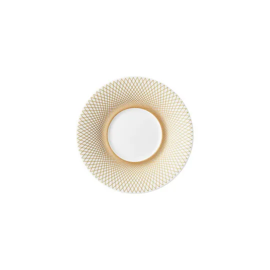 DEGRENNE 6 saucers Classic gold graphic - 3 sizes