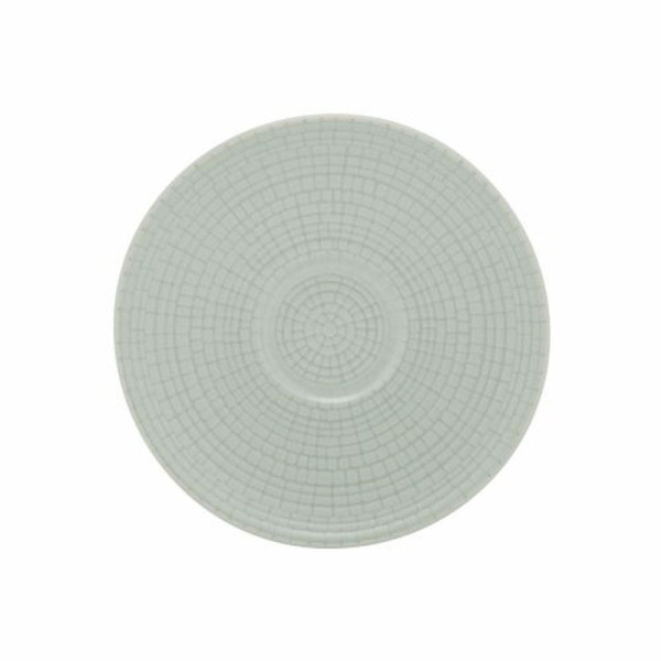 DEGRENNE 6 Modulo Nature Jade cups and saucers - 2 sizes