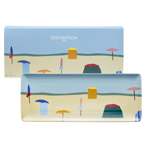 DEGRENNE Destination Mer porcelain dishes - 3 sizes
