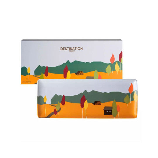 DEGRENNE Destination Forêt porcelain dishes - 3 sizes