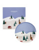 DEGRENNE Destination Montagne porcelain dishes - 2 sizes