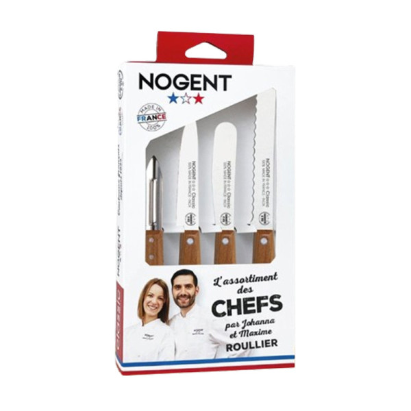 NOGENT 4-Piece Knife Set – 3 Models