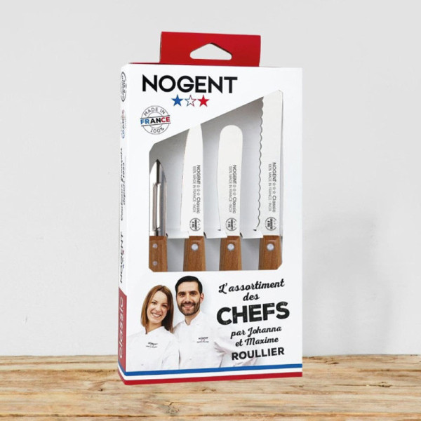 NOGENT 4-Piece Knife Set – 3 Models