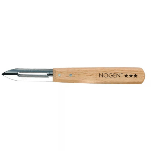 NOGENT Double-Edged Peeler with Wooden Handle - 4 Finishes