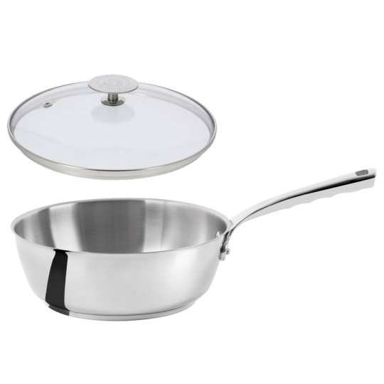 De Buyer Milady sauté pan with lid 24cm