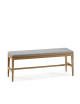 Dasras Buzz bench wood and fabric - 19 finishes 3 sizes