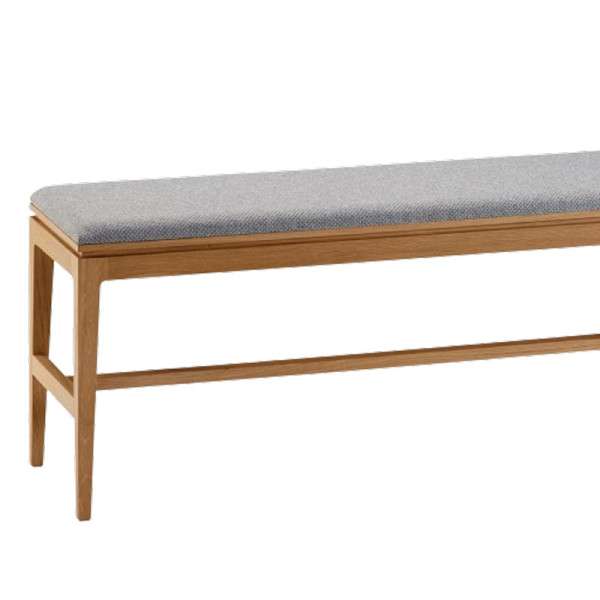 Dasras Buzz bench wood and fabric - 19 finishes 3 sizes