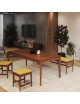 Dasras Buzz bench wood and fabric - 19 finishes 3 sizes